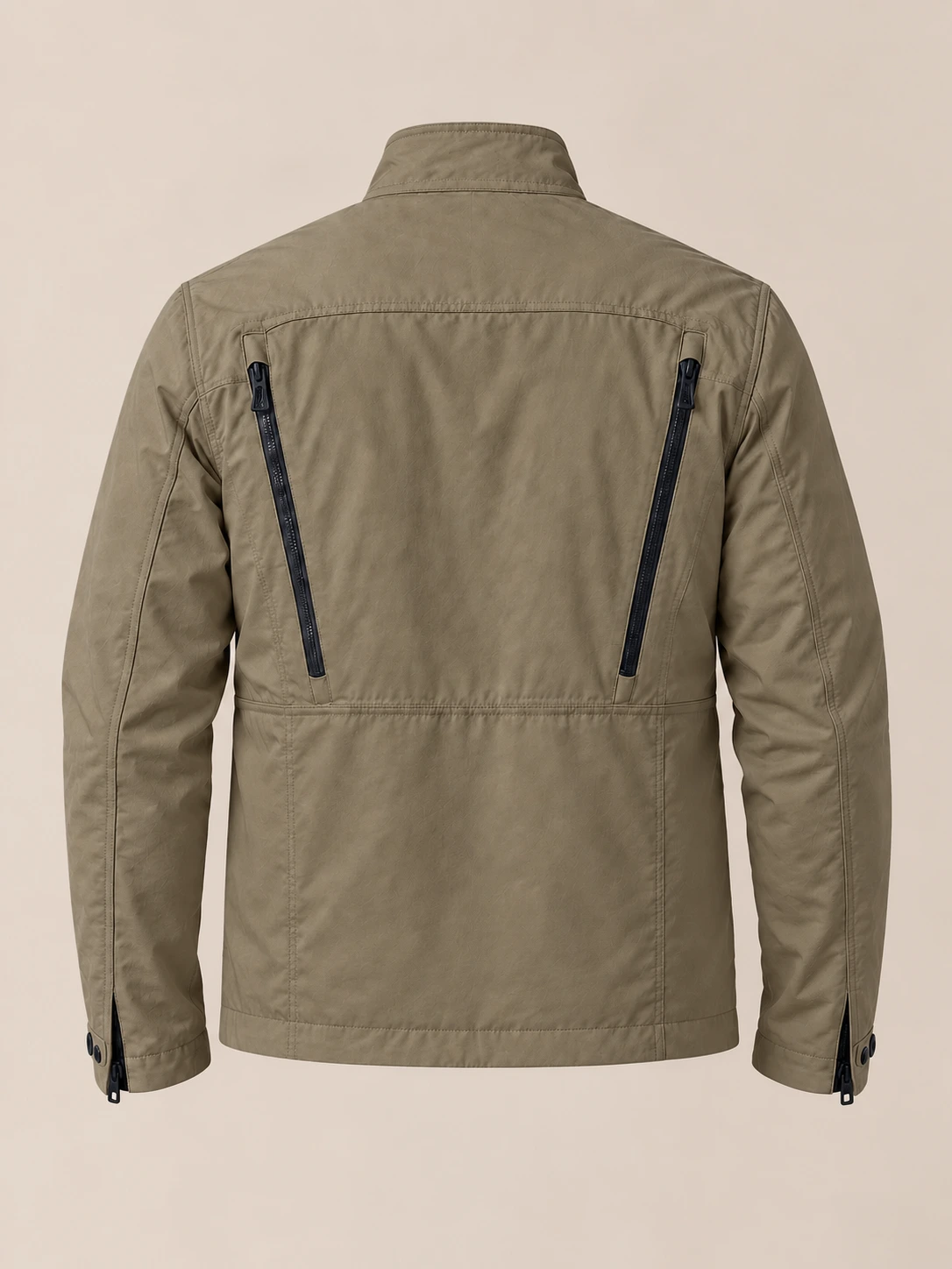 Men's Stone Brown Mojave Motorcycle Jacket 2.0