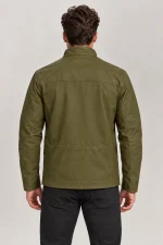 Men's Command Green Mulholland Motorcycle Jacket