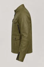 Men's Command Green Mulholland Motorcycle Jacket