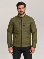 Men's Command Green Mulholland Motorcycle Jacket