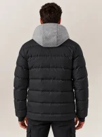 Men's Black Wool Nordic Jacket