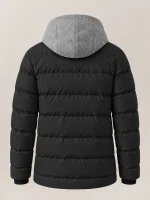 Men's Black Wool Nordic Jacket