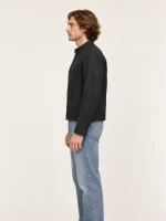 Men's Suede Racer Leather Jacket