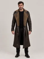 Men's Blade Runner Halloween Brown Long Coat