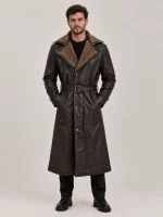 Men's Blade Runner Halloween Brown Long Coat