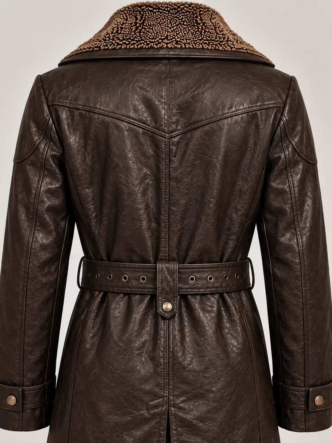 Men's Blade Runner Halloween Brown Long Coat