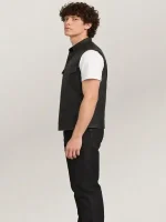 Men's Halloween South Side Leather Vest