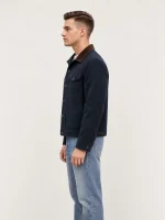 Men's Spokane Insulated Short Cruiser Wool Jacket