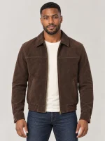 Men's Water Repellent Soft Touch Real Suede Leather