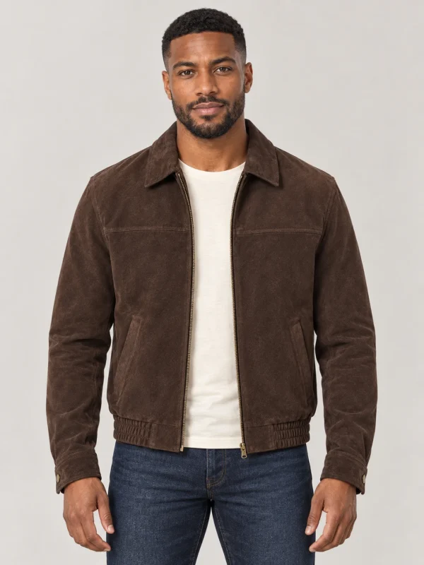 Men's Water Repellent Soft Touch Real Suede Leather