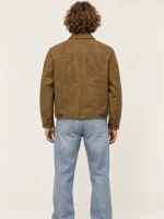 Men's Tin Cloth Short Lined Cruiser Jacket