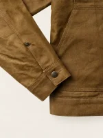 Men's Tin Cloth Short Lined Cruiser Jacket