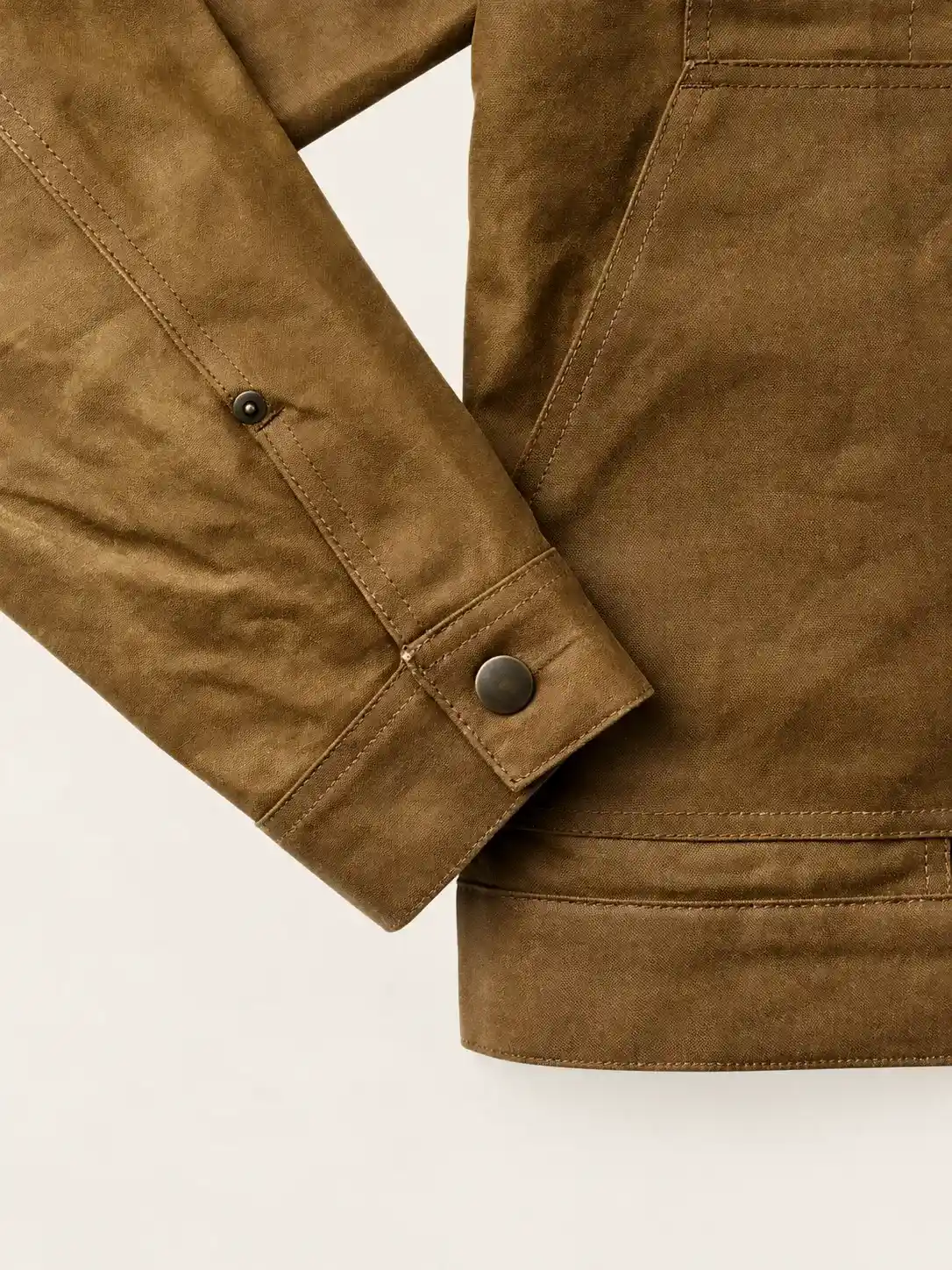 Men's Tin Cloth Short Lined Cruiser Jacket