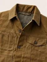 Men's Tin Cloth Short Lined Cruiser Jacket