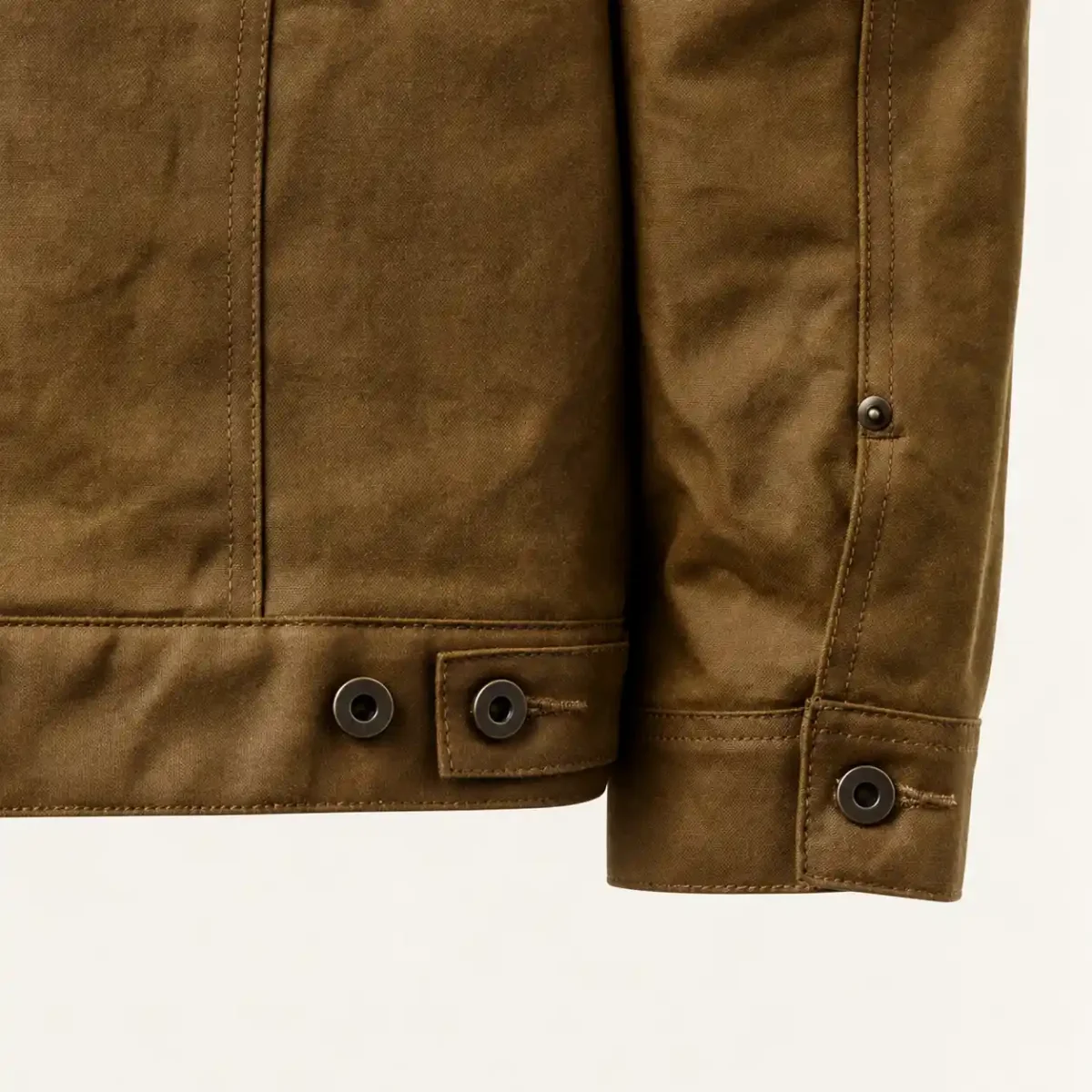 Men's Tin Cloth Short Lined Cruiser Jacket