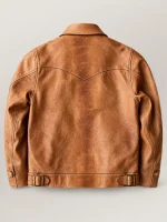 Men’s Union Vintage Stone Washed Cowhide Leather Jacket