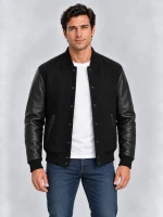 Men's Premium Varsity Wool Jacket