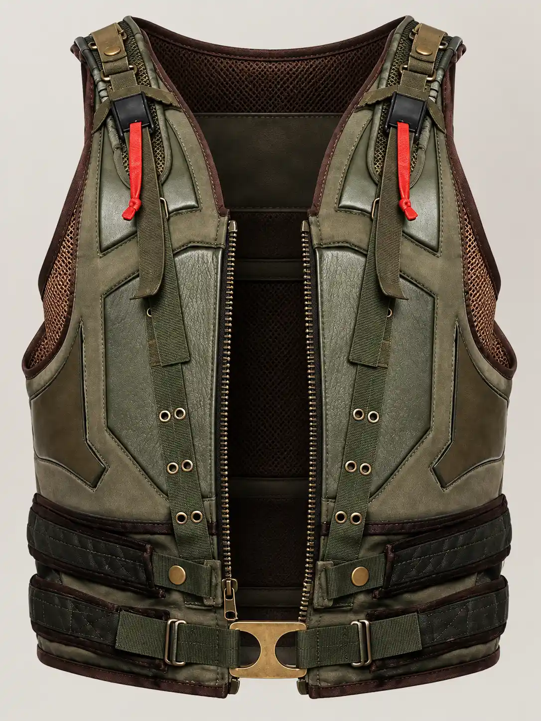 Men's Halloween Bane Leather Vest