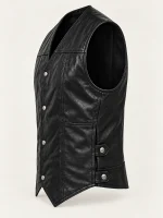 Men's Halloween Walking Dead Leather Vest