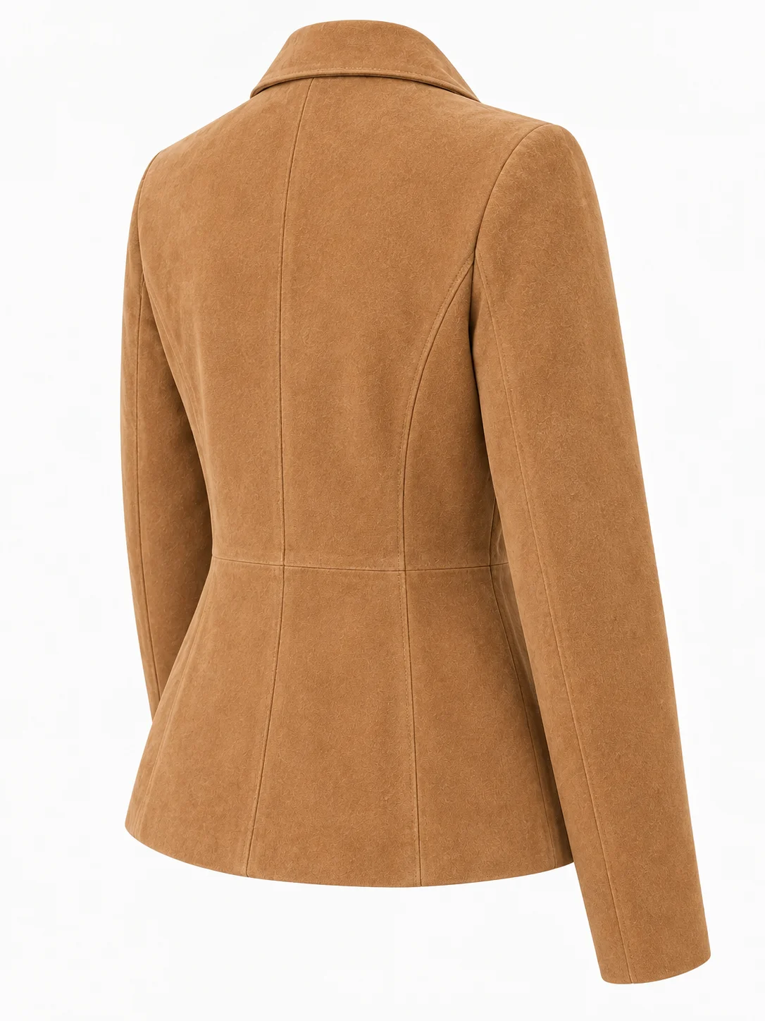 Women's Genuine Fashion Suede Leather Jacket