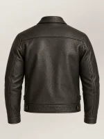 Men's Garrison Black Cowhide Leather Jacket
