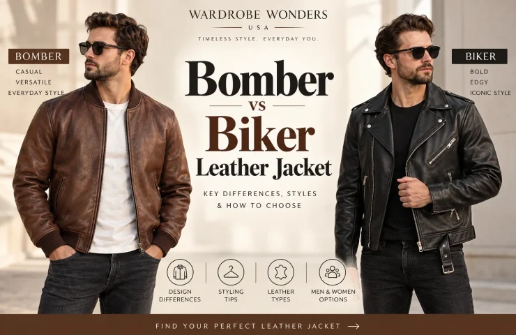 bomber-vs-biker-leather-jacket