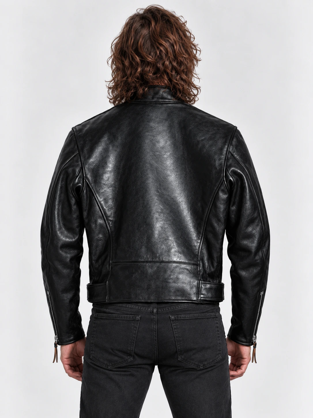 Men's Blackridge Leather Motorcycle Jacket