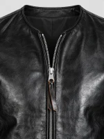 Women's 1960s Flat Track Leather Racing Jacket