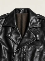 Men's Black Archetype 1930s D-Pocket Motorcycle Jacket