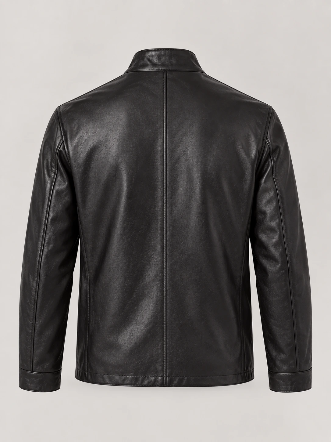 Men's Suave Leather Jacket in English