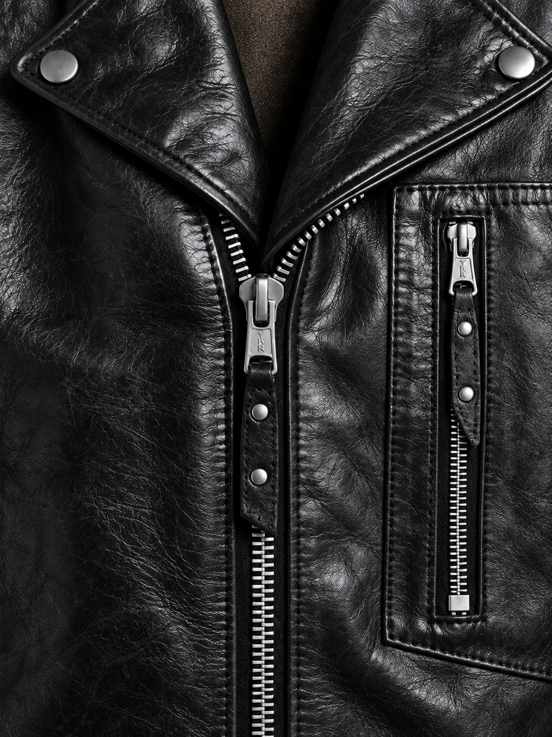 Men's Black Archetype 1930s D-Pocket Motorcycle Jacket