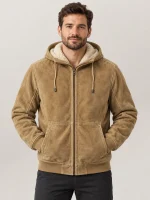 Men's Spyglass Suede Hoodie