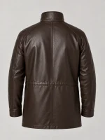 Men's Classic leather Car Coat