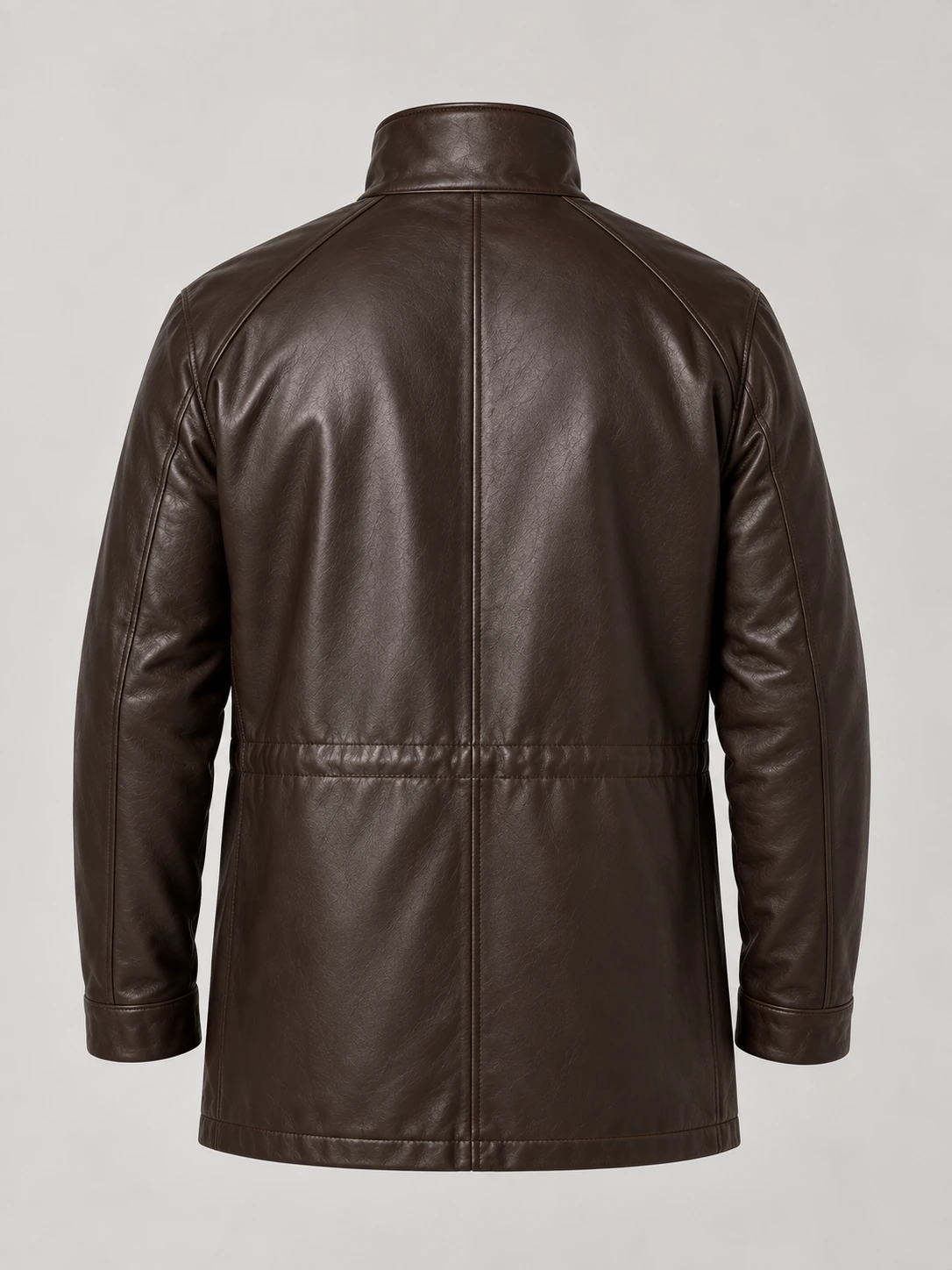 Men's Classic leather Car Coat
