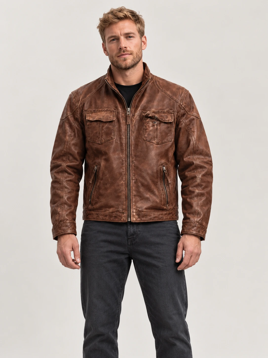 Men's Zamora Leather Jacket