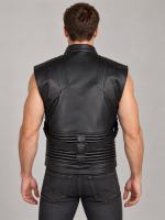 Men's Hawkeye Halloween Black and Brown Tactical Vest