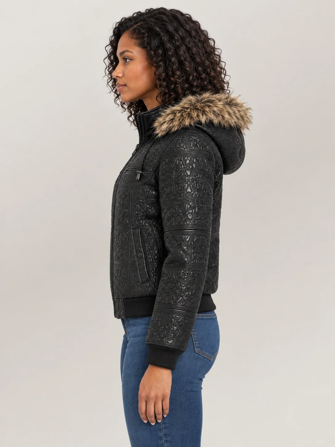 Women's Detroit High Roller Leather Jacket
