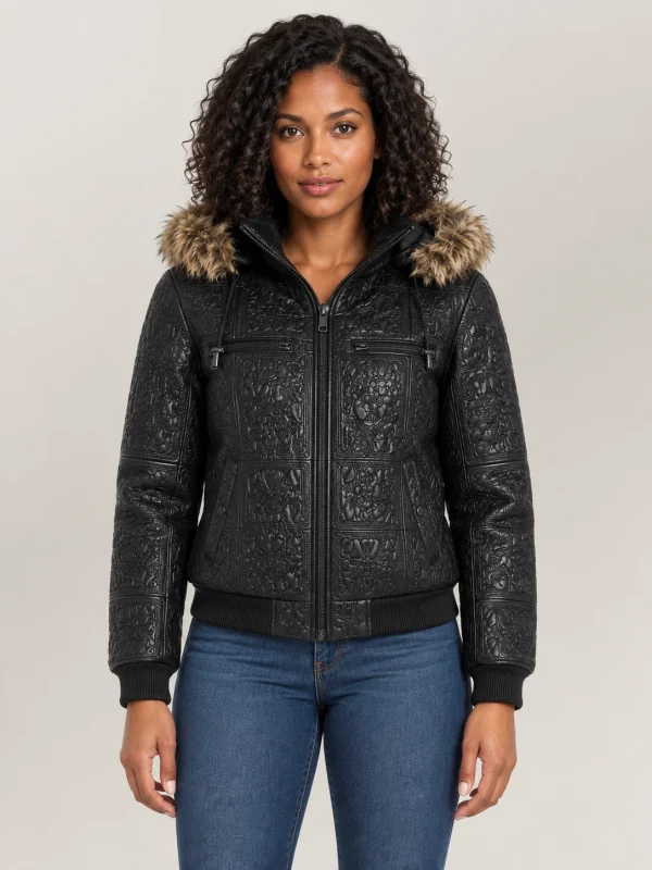 Women's Detroit High Roller Leather Jacket