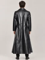 Men's Blade Halloween Black Leather Coat