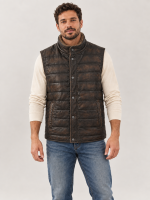 Men's Cabin Leather Vest