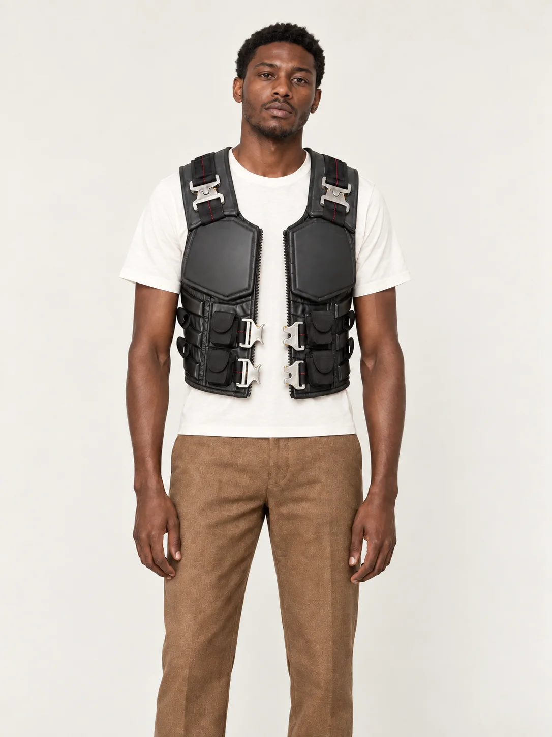Men's Halloween Wisely Snipes leather Vest
