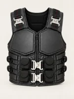 Men's Halloween Wisely Snipes leather Vest