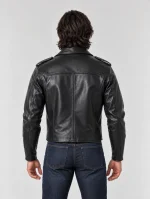 Men's Motorcycle Patrol Officers Uniform Leather Jacket