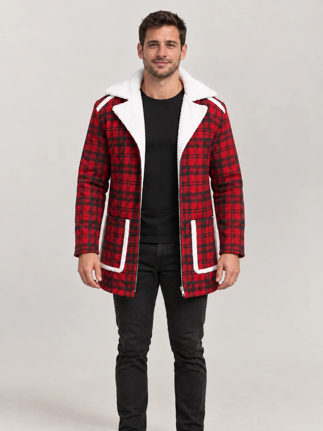 Men's Halloween Dead Pool Cotton Coat