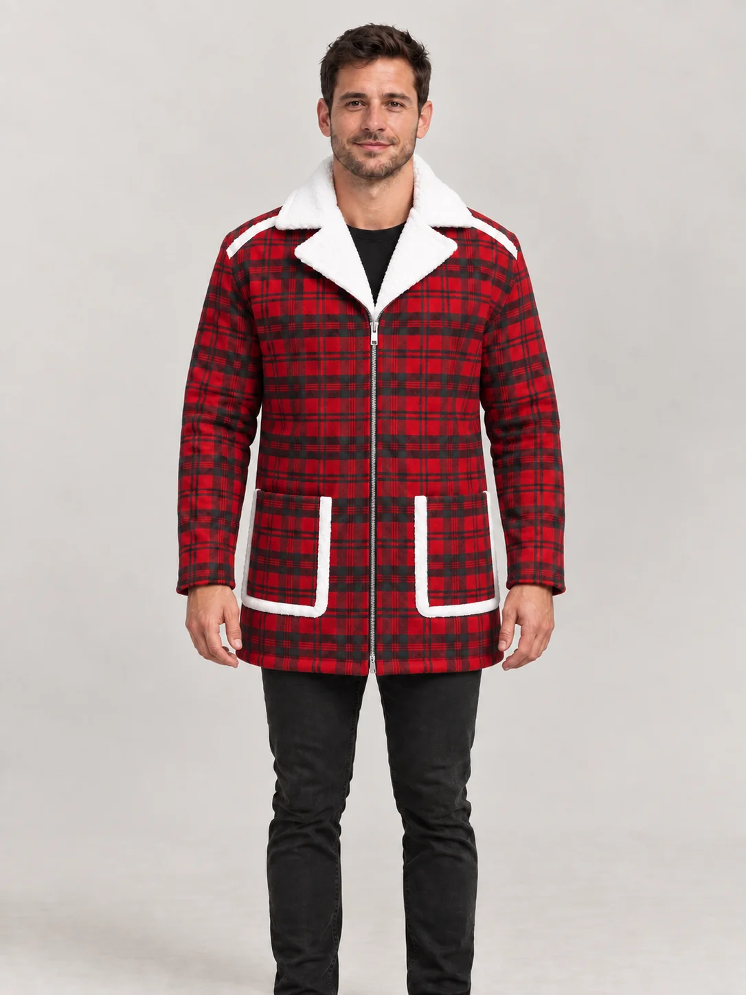 Men's Halloween Dead Pool Cotton Coat