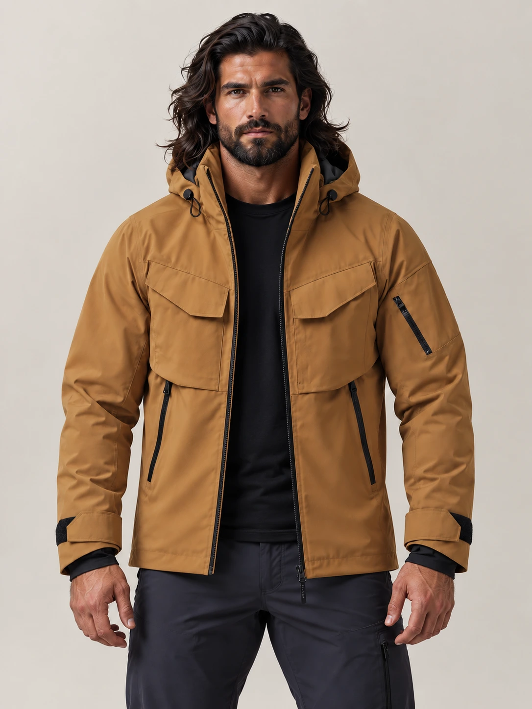 Men's Brighton Insulated Snow Jacket With Hood