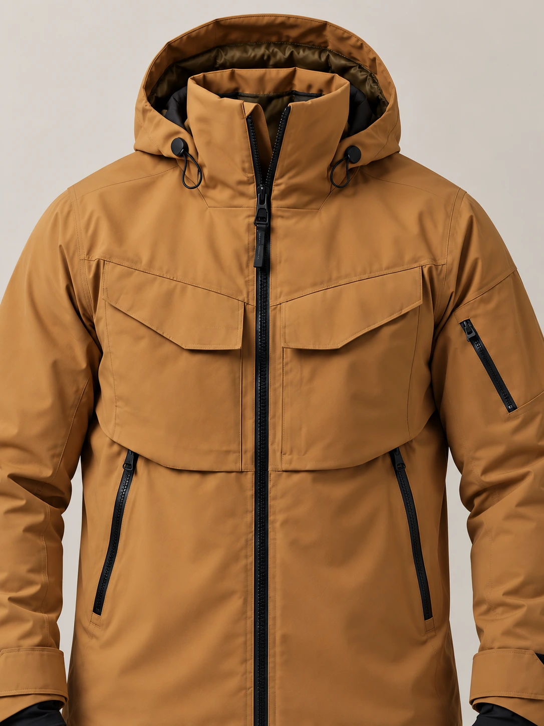 Men's Brighton Insulated Snow Jacket With Hood