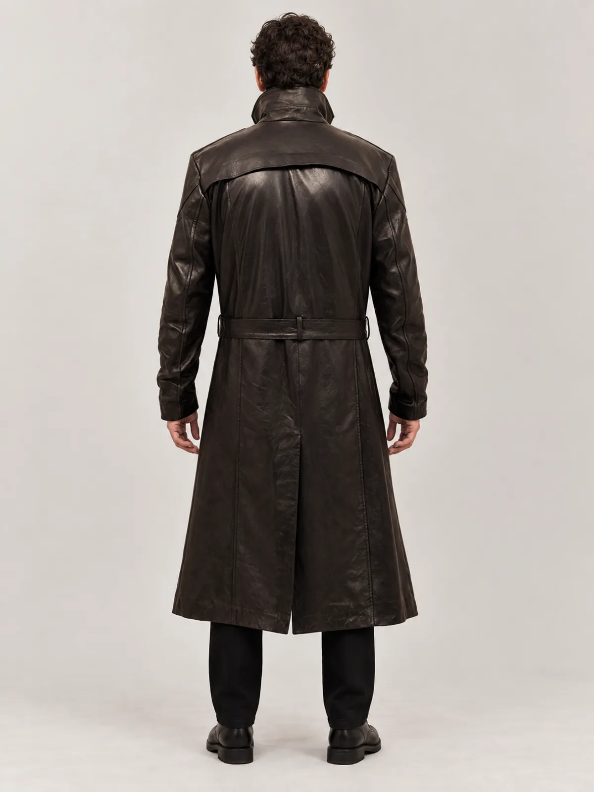 Men's Blade Runner Halloween Brown Long Coat