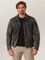 Men's Vintage Vaquero Leather Jacket