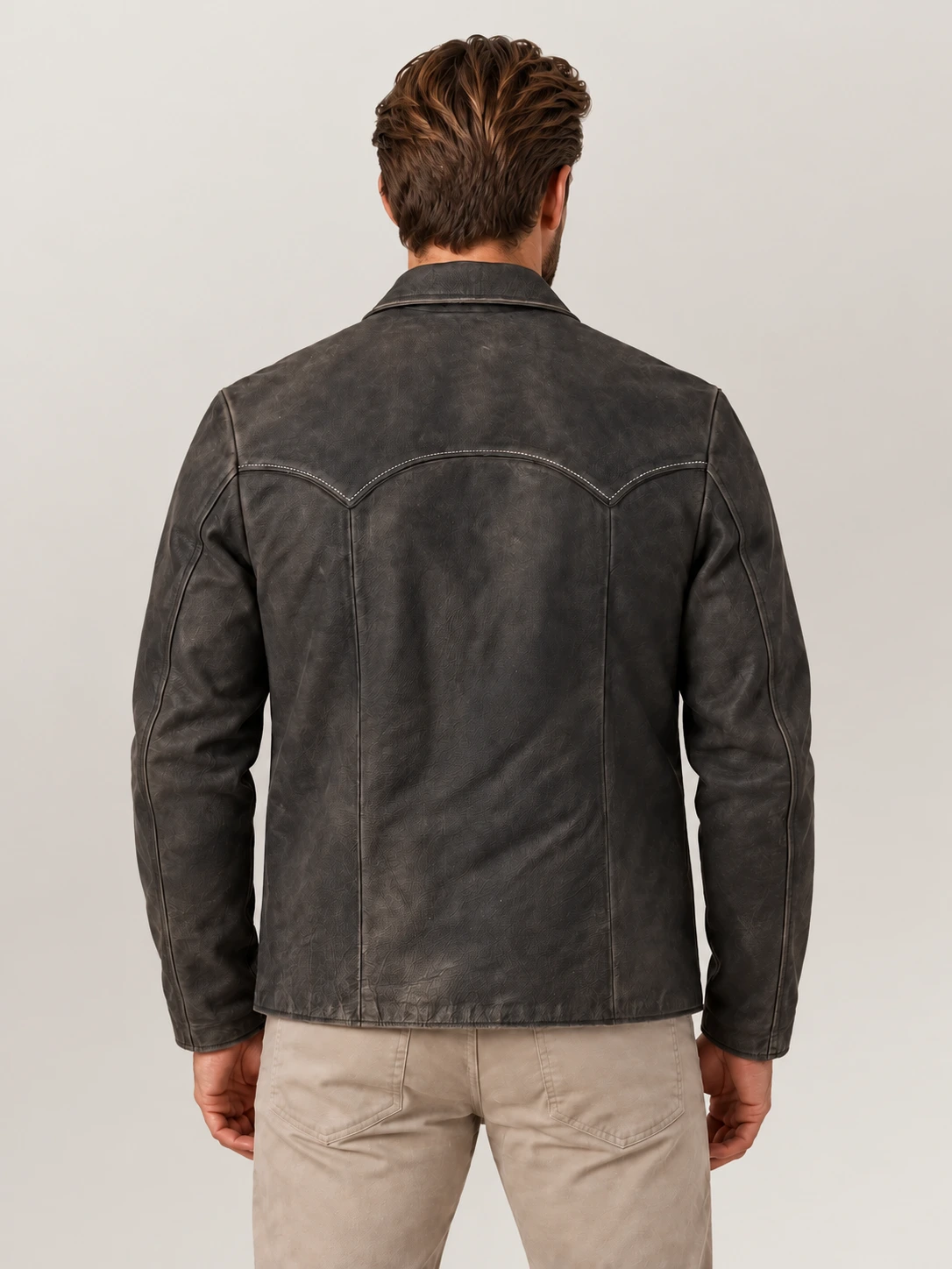 Men's Vintage Vaquero Leather Jacket